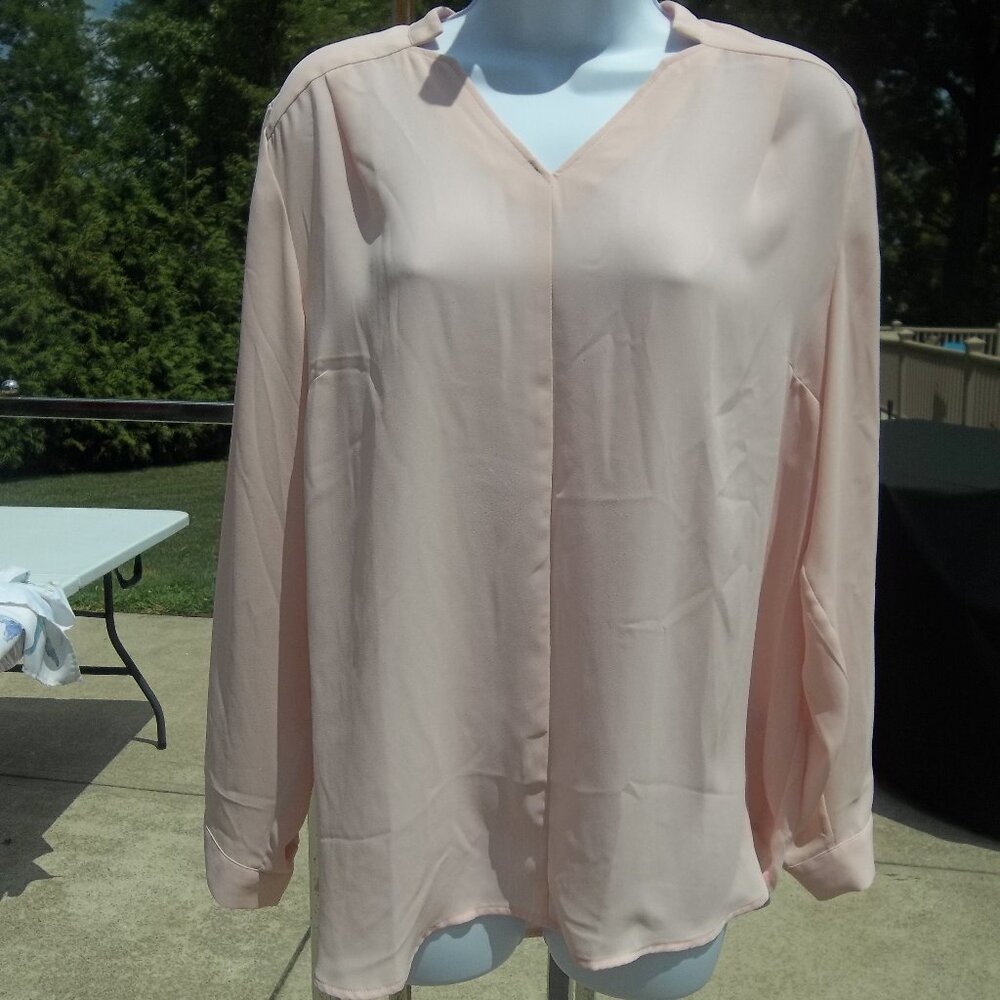 NWOT TALBOTS PINK BLOUSE PXL